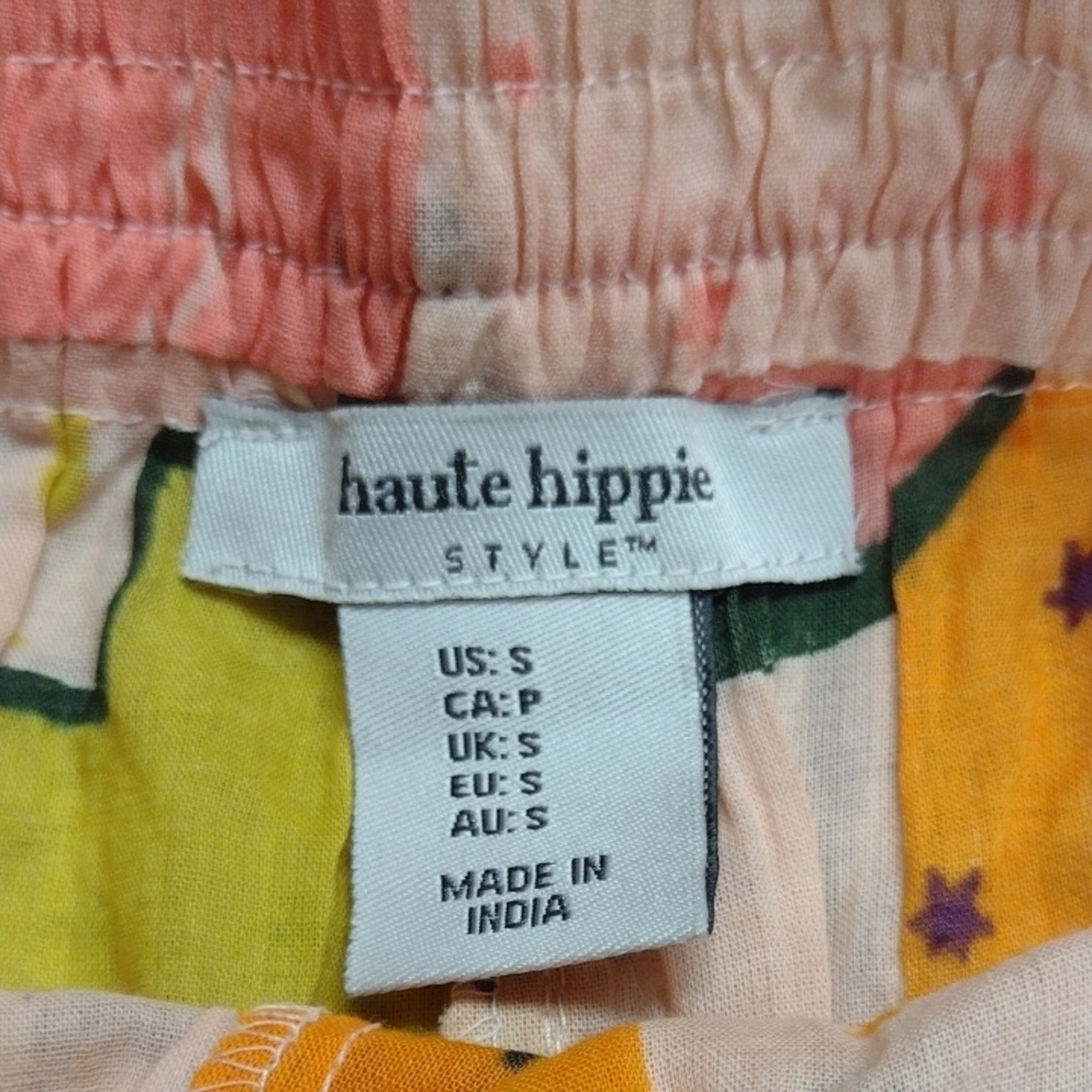 Haute Hippie 100% Cotton Multicolor Shorts,Beach, Vacation, Summer - Picture 2 of 11